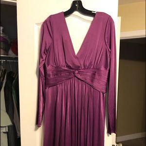 BCBGmaxazria Sz L Purple dress